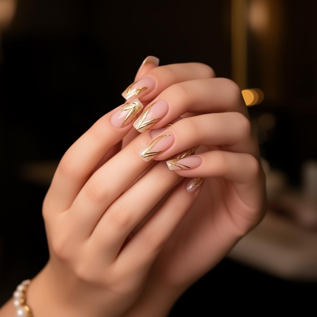 Manucure de luxe GoldeNails